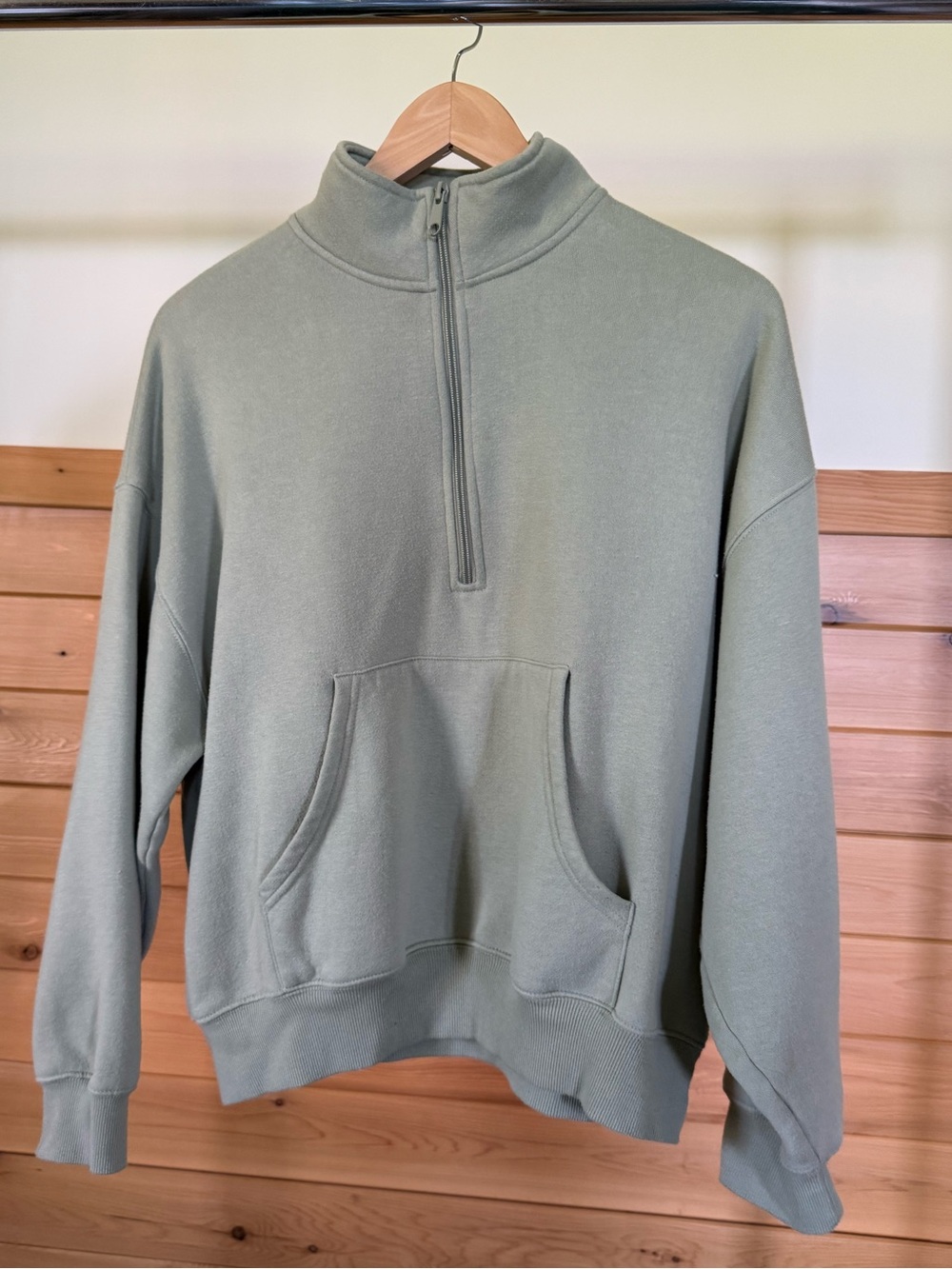Ardene Madesoft Fleece Oversized 1/2 Zip Sweatshirt